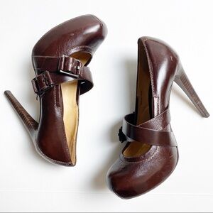L.A.M.B Gwen Stefani Retro Buckle Pinup Loafer vintage 40s rockabilly style